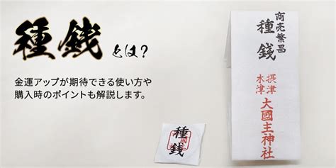 種金|種銭（たねせん）とは？ 意味・読み方・使い方をわかりやすく。